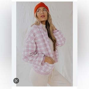 Roolee Copper Mountain Quilted Coat Lilac